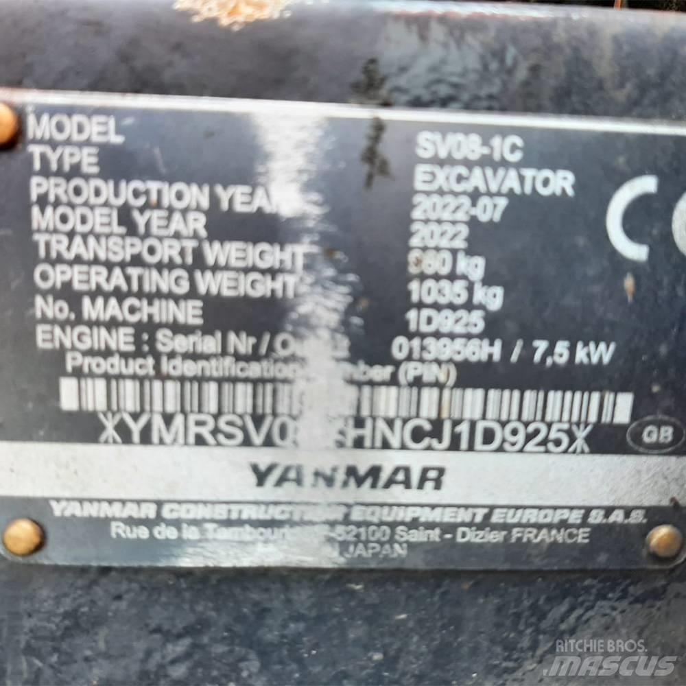 Yanmar SV 08 Мини-экскаваторы