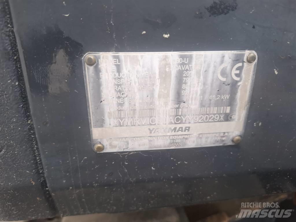 Yanmar Vio 80 U Малые экскаваторы 7т-12т