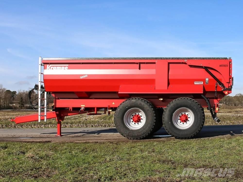Krampe SK 600 Тракторные самосвальные прицепы