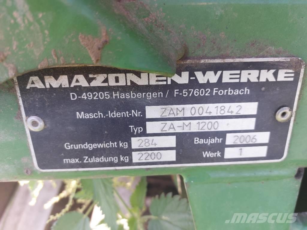 Amazone zam 1200 Разбрасыватели минеральных удобрений