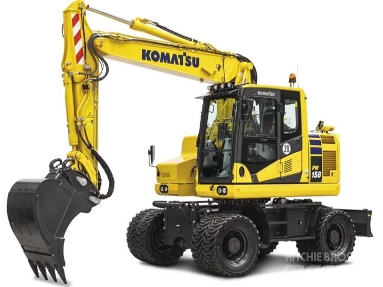 Komatsu PW158-11E0 Колёсные экскаваторы