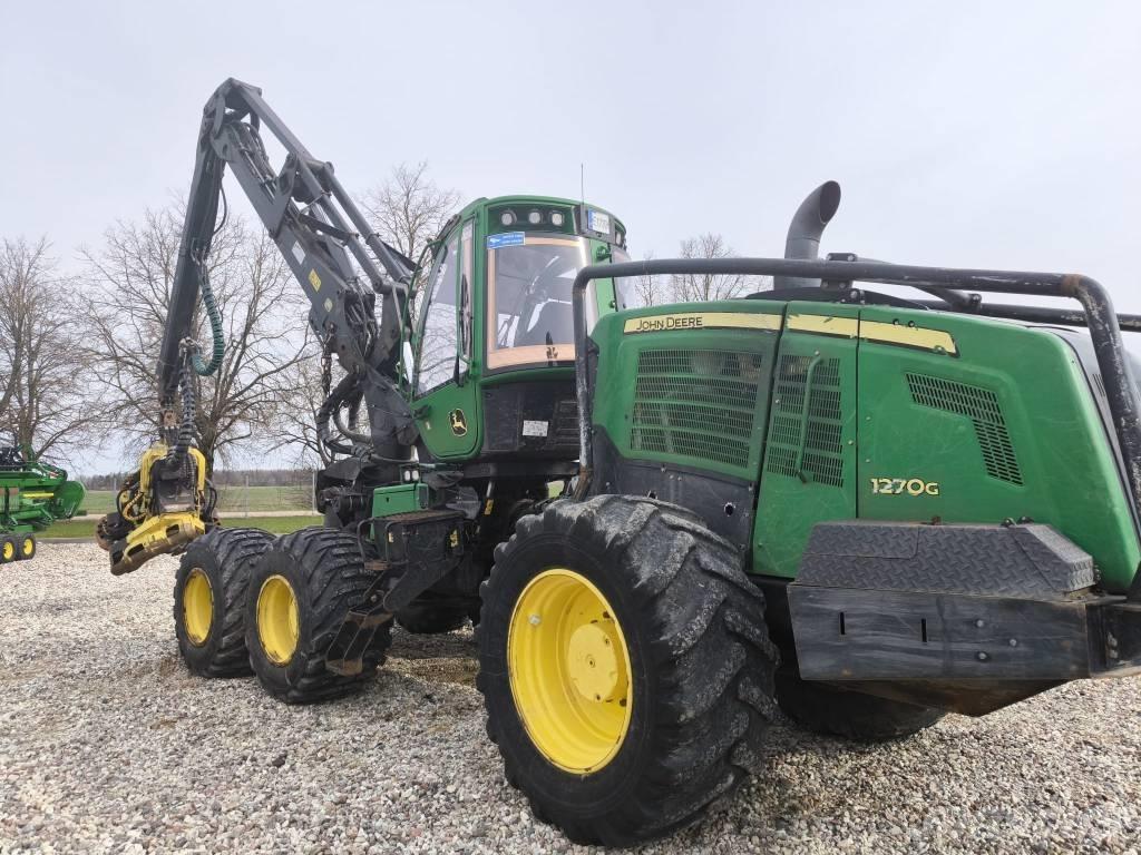 John Deere 1270G Харвестеры