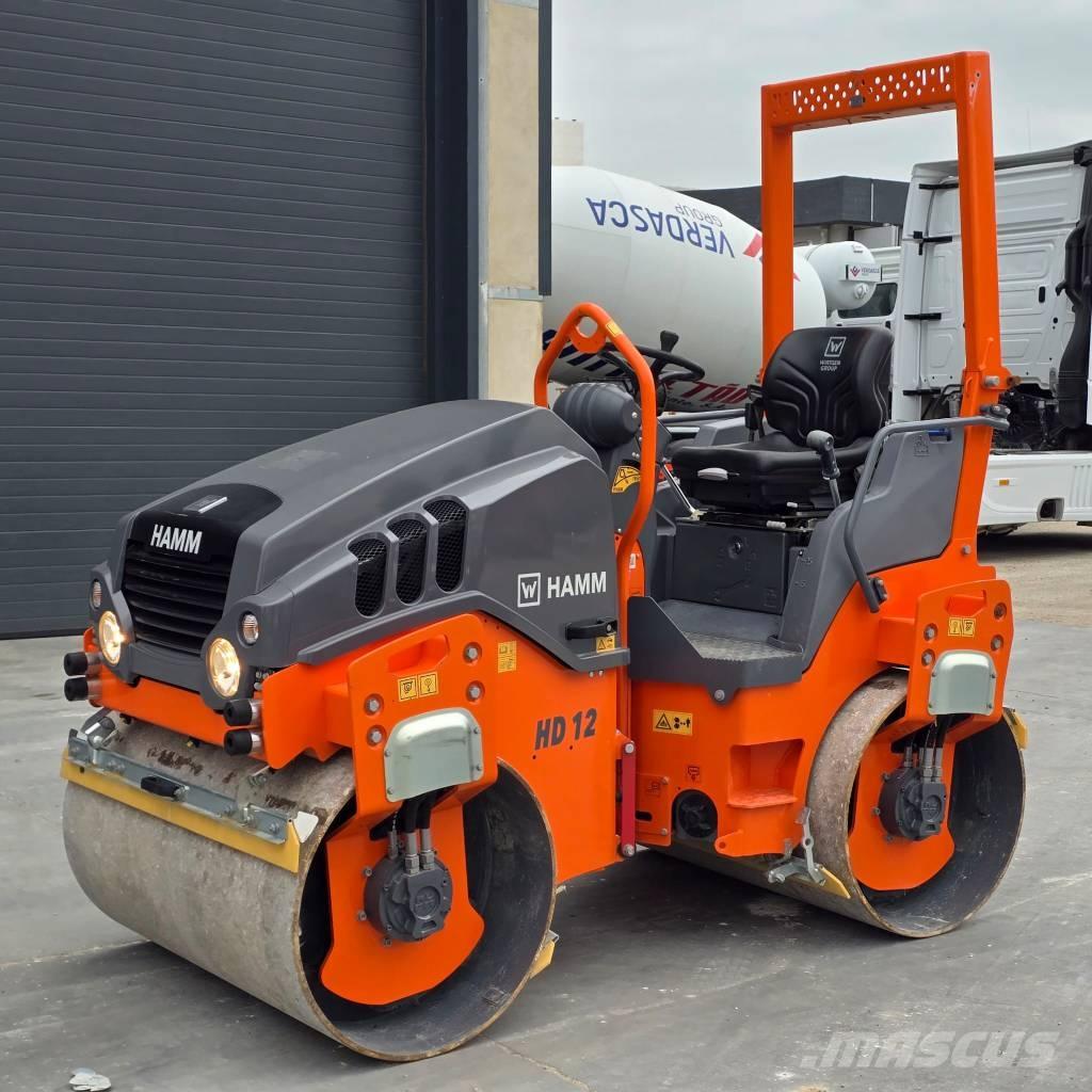 Hamm HD 12 VV Катки тротуарные