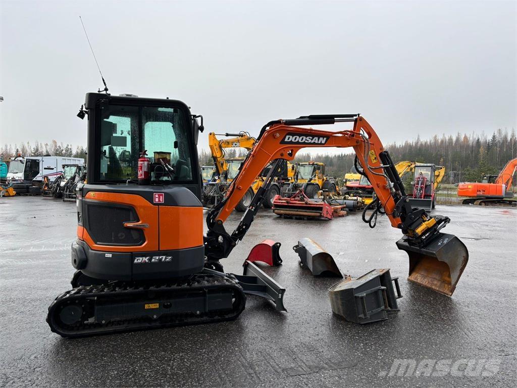 Doosan DX27Z-7 Мини-экскаваторы