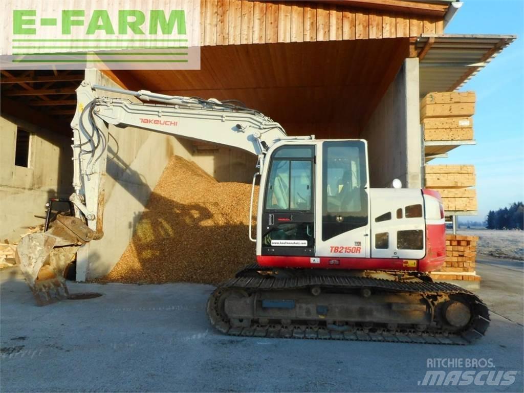 Takeuchi tb2150r Колёсные экскаваторы