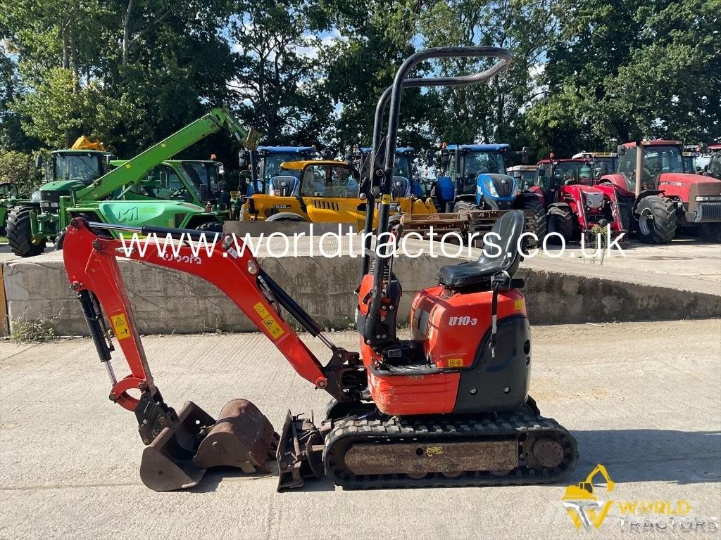 Kubota U 10-3 Мини-экскаваторы