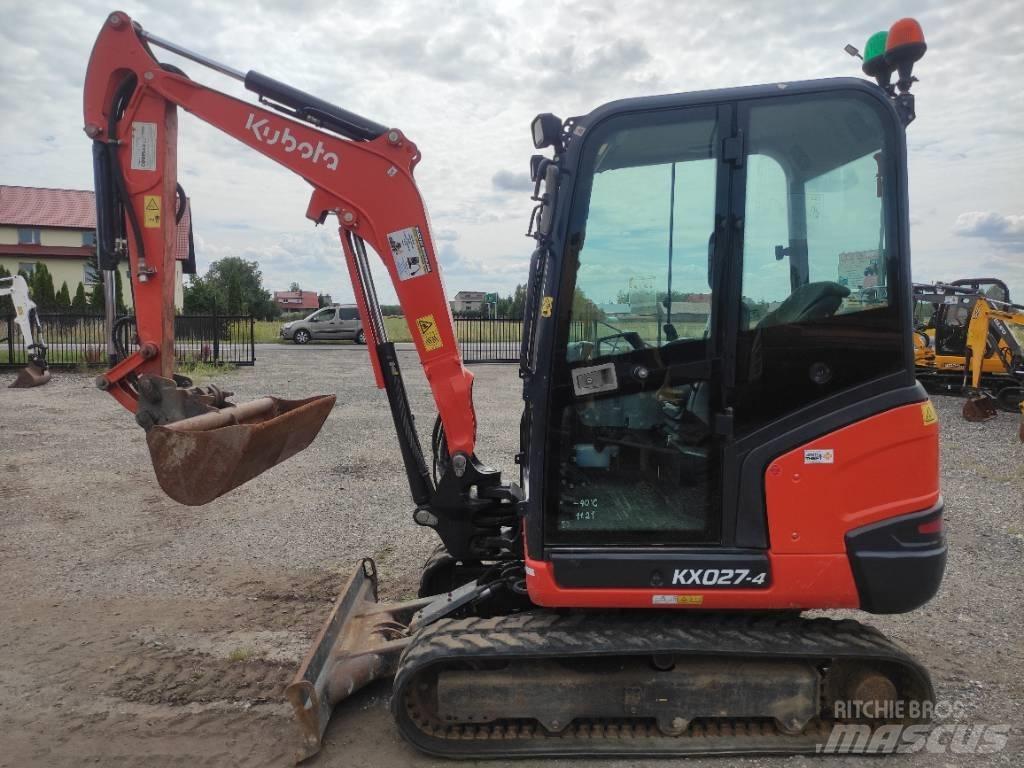 Kubota KX 027-4 Мини-экскаваторы