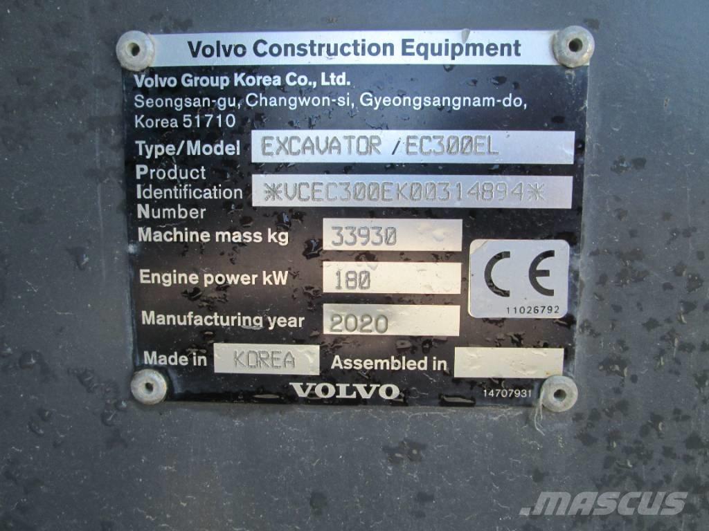 Volvo EC 300 EL Гусеничные экскаваторы