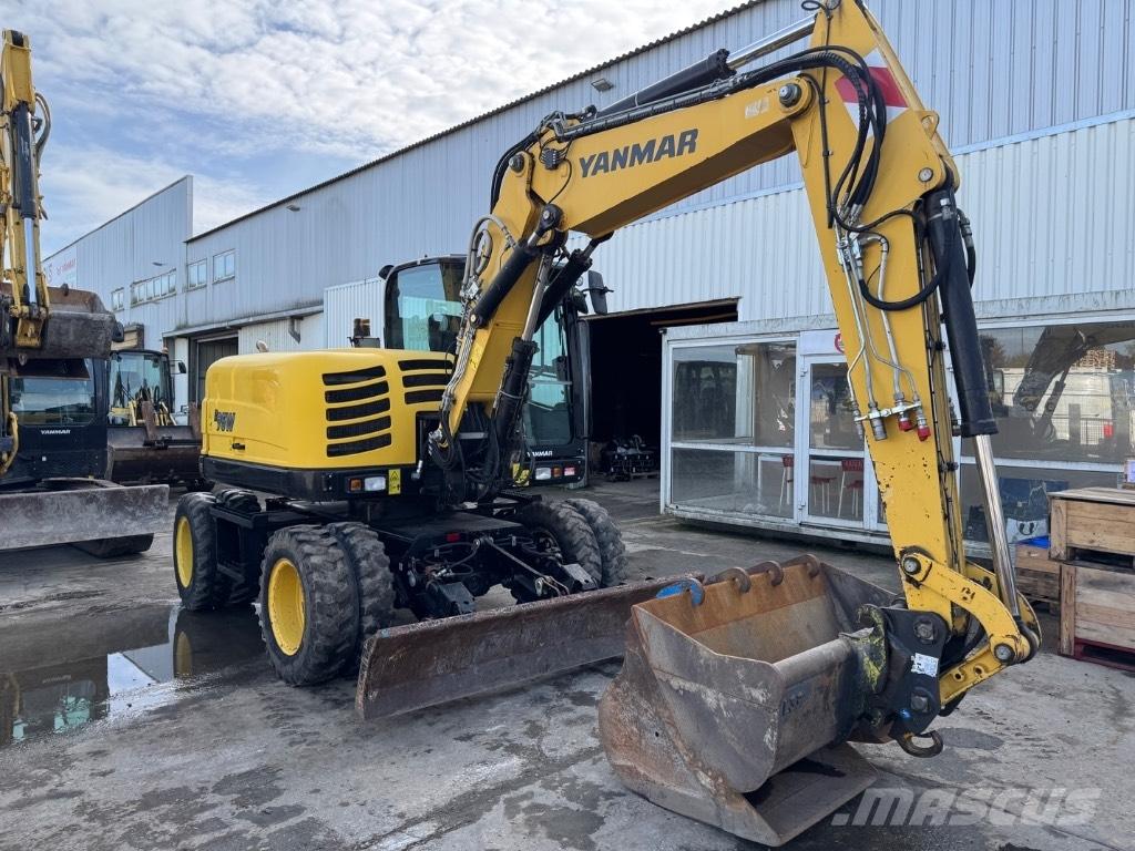 Yanmar B95W (40576) Колёсные экскаваторы