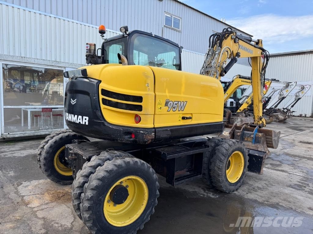 Yanmar B95W (40576) Колёсные экскаваторы