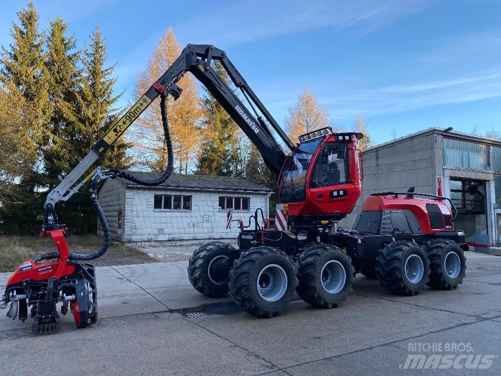 Komatsu 931 XC Харвестеры