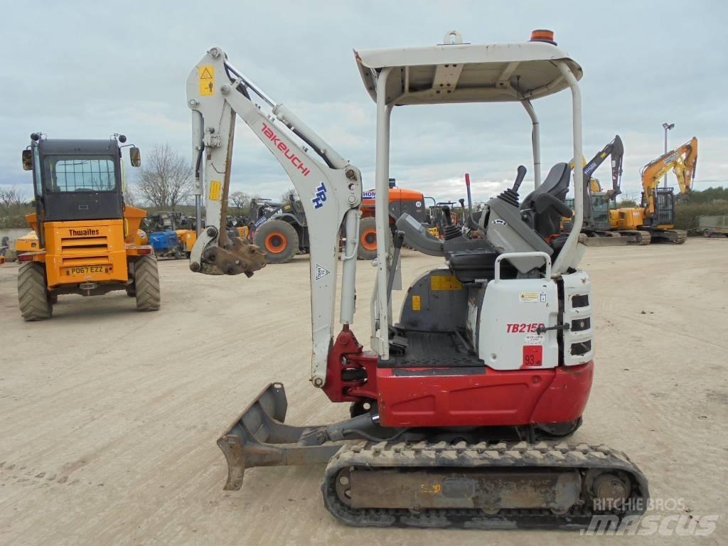 Takeuchi TB215R Мини-экскаваторы