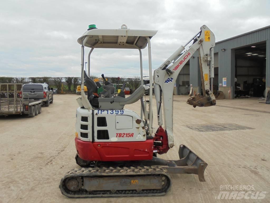 Takeuchi TB215R Мини-экскаваторы