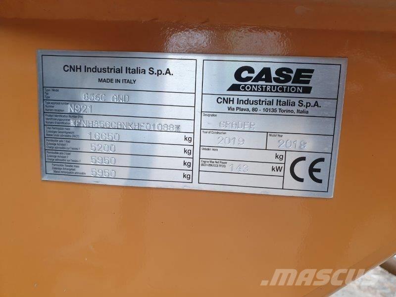 CASE 856 C AWD Грейдеры