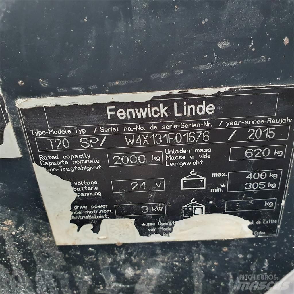 Linde T20SP kurz Ручные электрические тележки