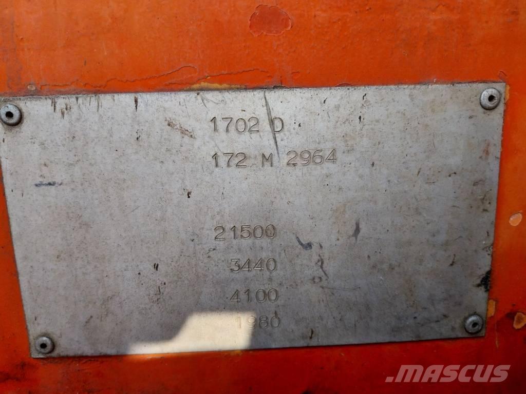 Atlas MOD 1980 Τσαπα Колёсные экскаваторы