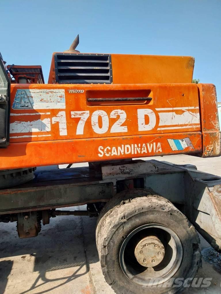 Atlas MOD 1980 Τσαπα Колёсные экскаваторы