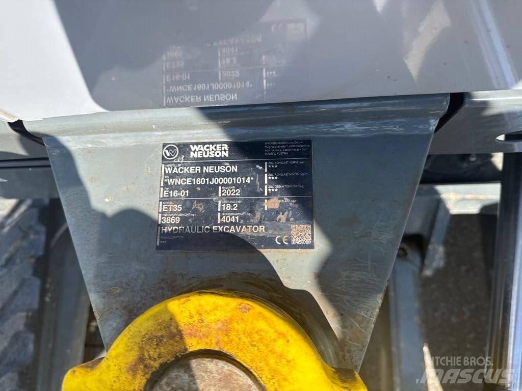Wacker Neuson ET35 Гусеничные экскаваторы