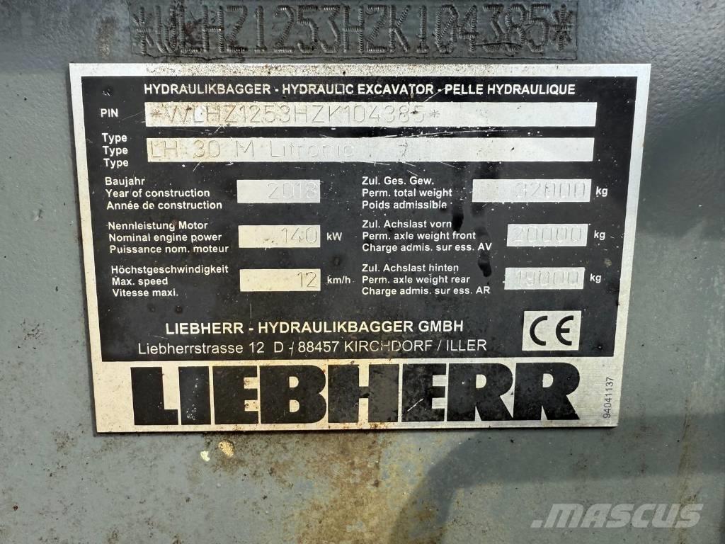 Liebherr LH 30 M Перегружатели металлолома/промышленные погрузчики