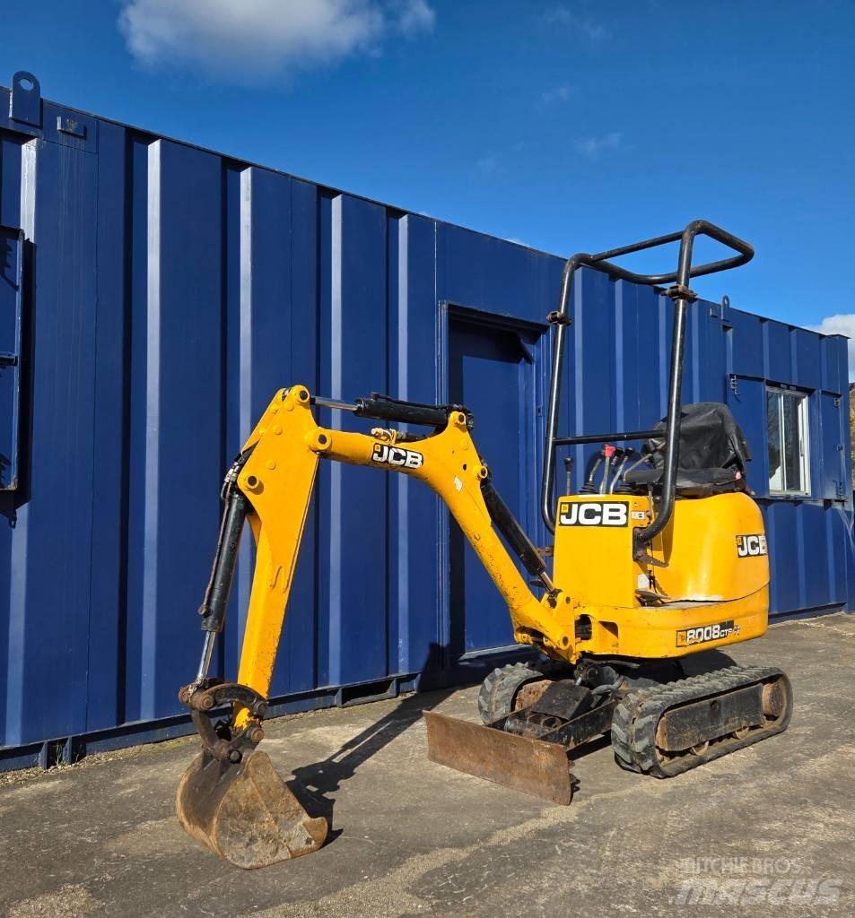 JCB 8008 CTS 3 Bkts Мини-экскаваторы