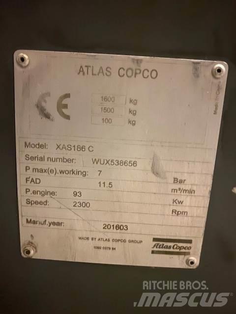 Atlas Copco XAS 186 Воздушные компрессоры