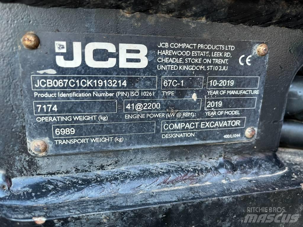 JCB 67 C Мини-экскаваторы