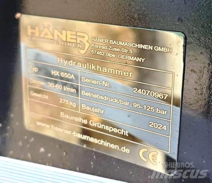 Häner HX650A Гидромолоты