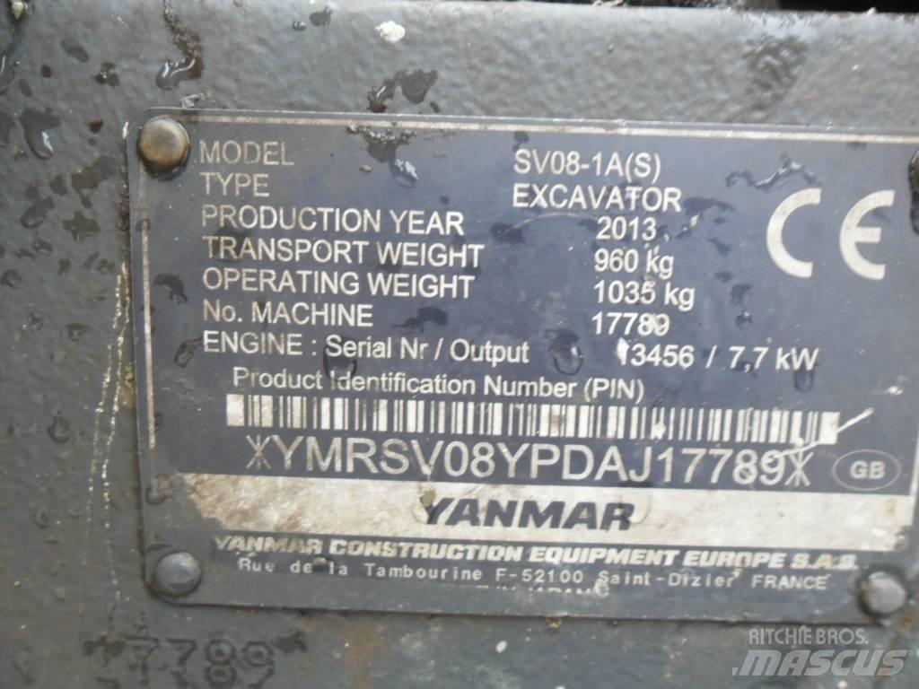 Yanmar SV 08 Мини-экскаваторы
