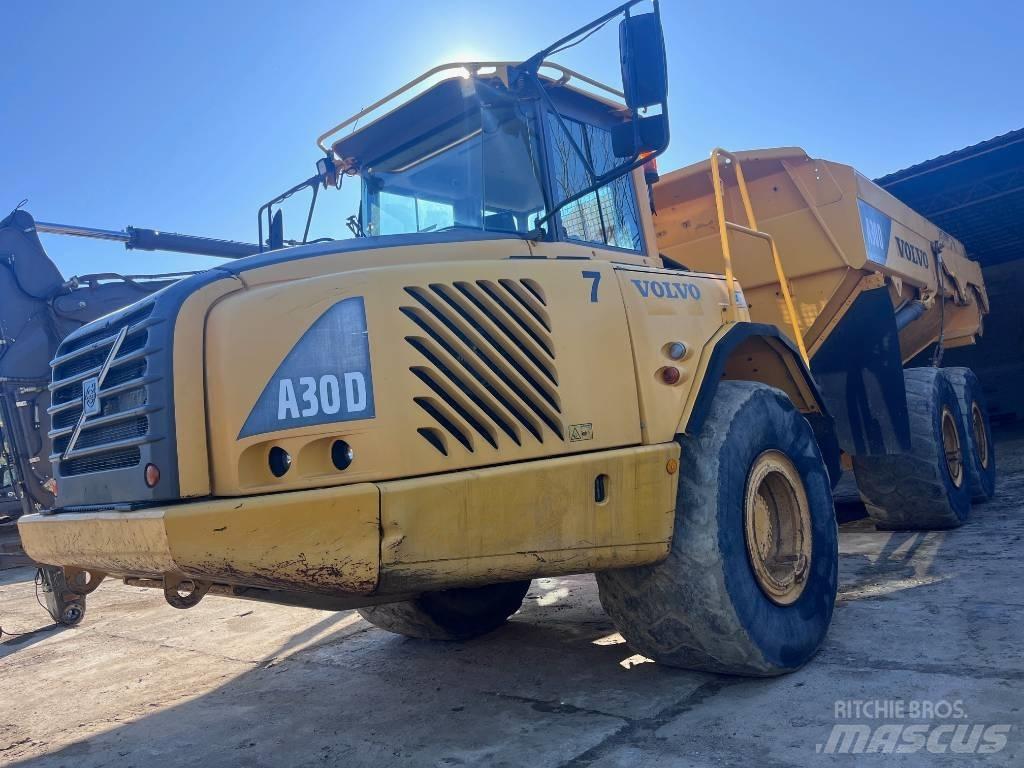 Volvo A 30 D Шарнирно-сочленённые самосвалы