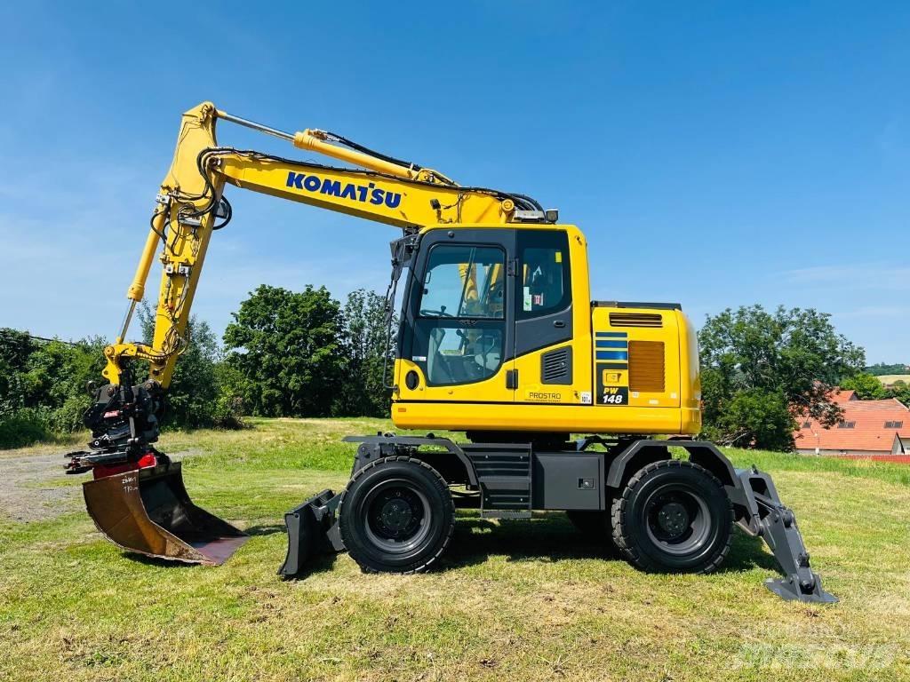 Komatsu PW 148-10 Колёсные экскаваторы