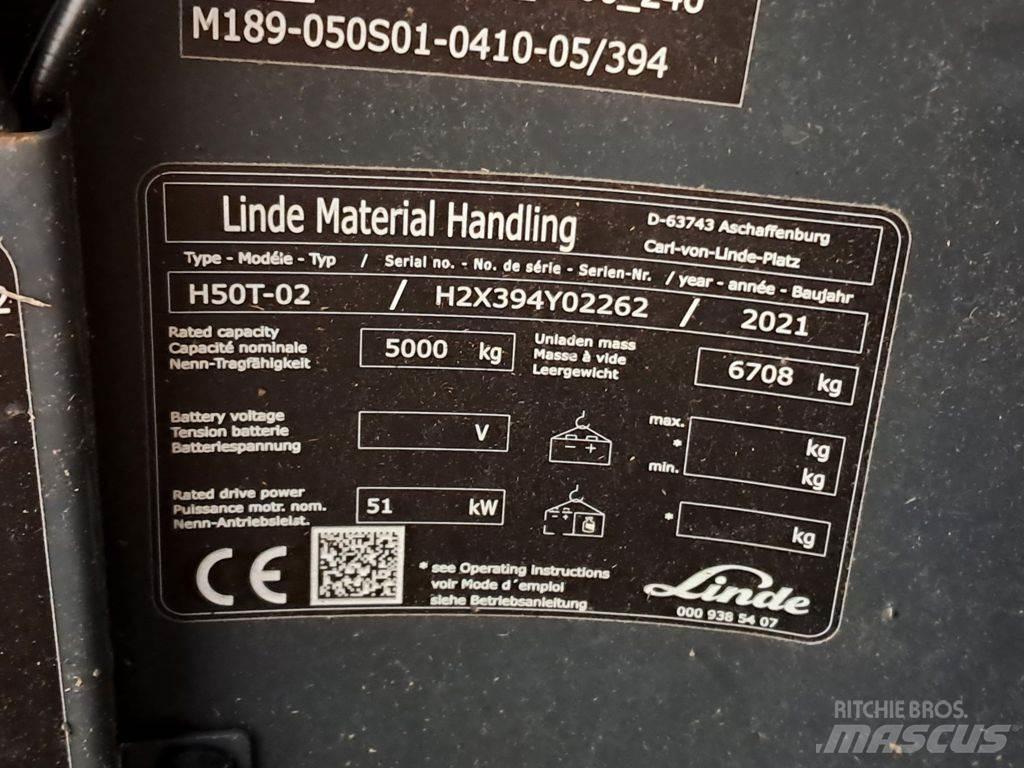 Linde H50T-02 Газовые погрузчики
