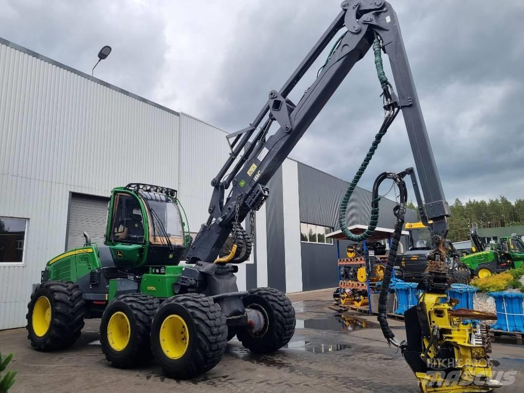 John Deere 1170 G Харвестеры