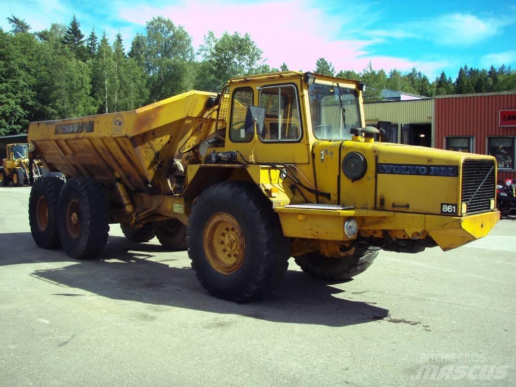 Volvo BM 861 Шарнирно-сочленённые самосвалы