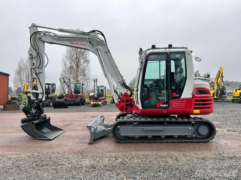 Takeuchi TB290 Малые экскаваторы 7т-12т