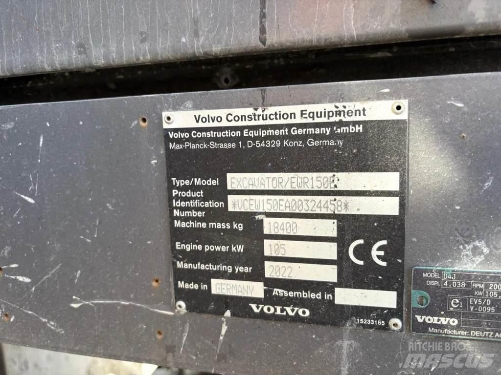 Volvo EWR150E Колёсные экскаваторы
