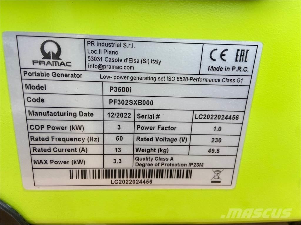 Pramac P3500i Другие генераторы