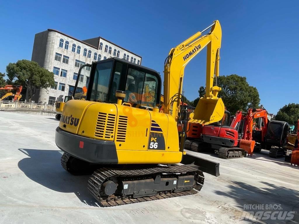 Komatsu PC 56 Мини-экскаваторы