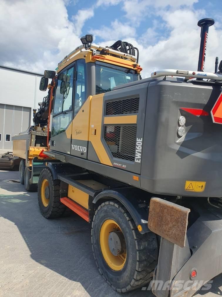 Volvo EW 160 E Колёсные экскаваторы
