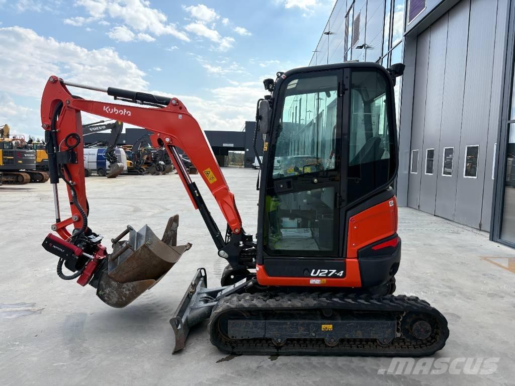 Kubota U 27-4 Мини-экскаваторы