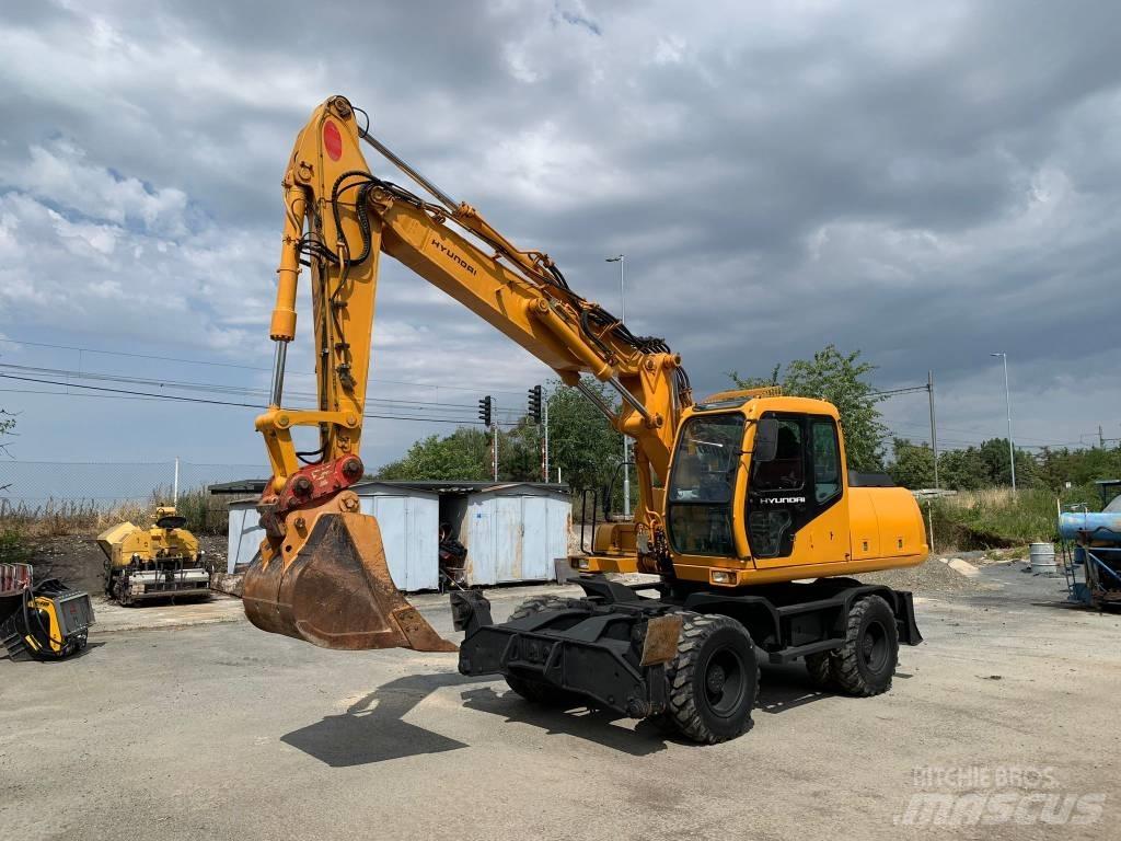 Hyundai ROBEX 170W-3 Колёсные экскаваторы