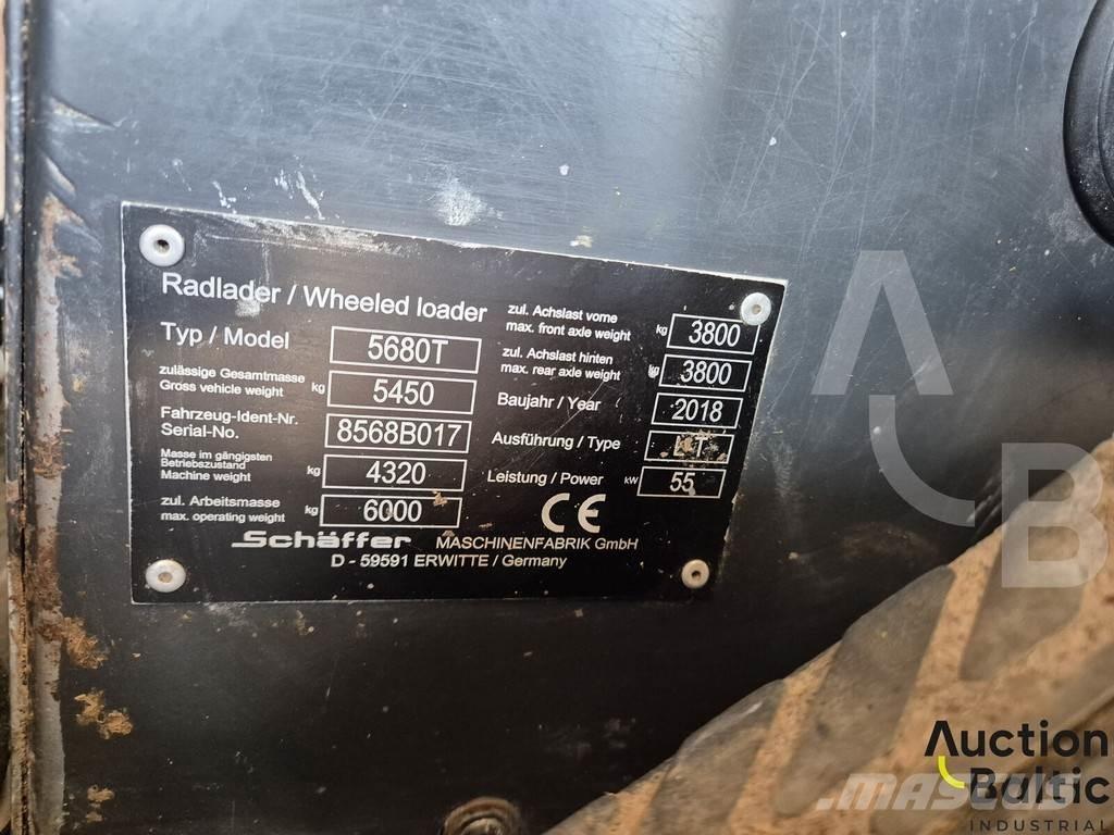 Schäffer 5680T Фронтальные погрузчики