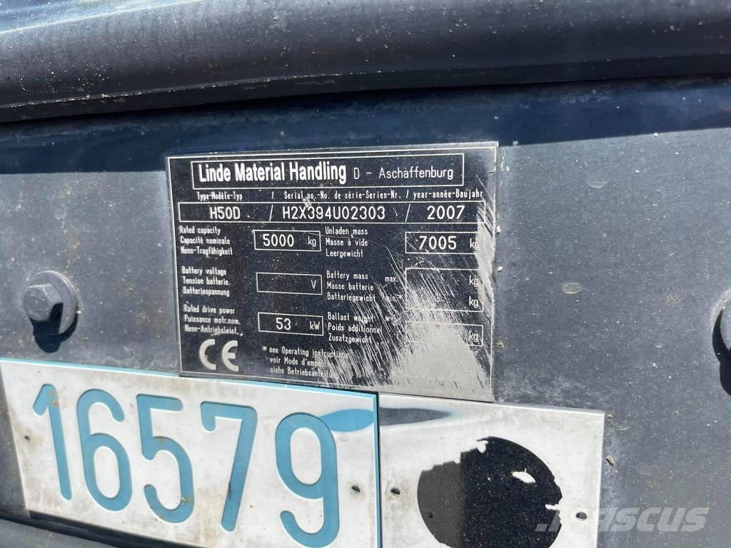 Linde H50D Дизельные погрузчики