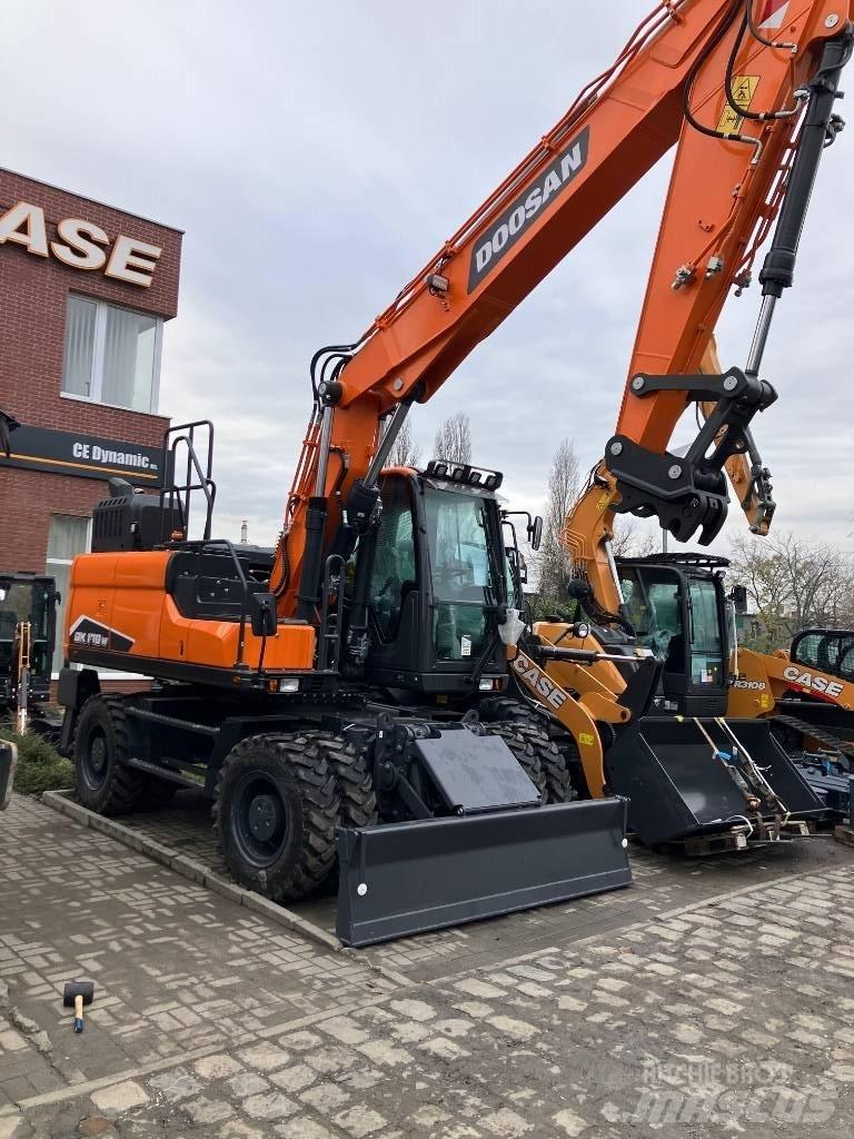 Doosan DX 170 W-7 Колёсные экскаваторы