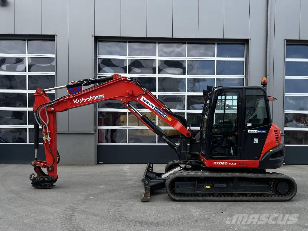 Kubota KX 080-4 | OQ45 Малые экскаваторы 7т-12т