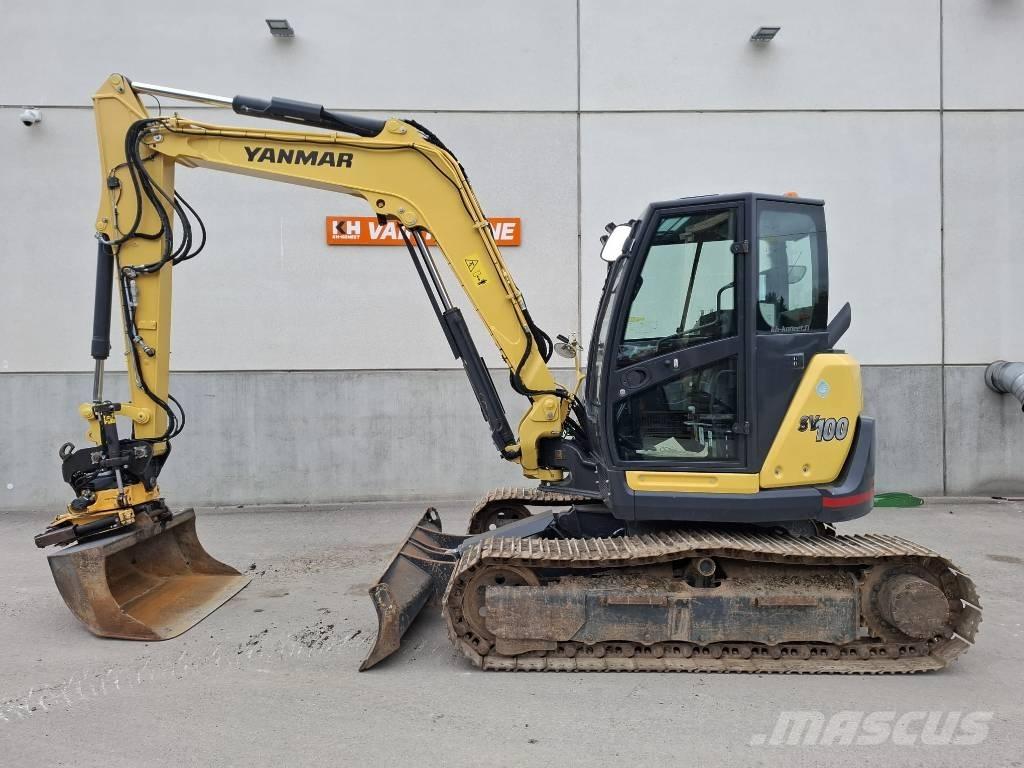Yanmar SV 100-2A Малые экскаваторы 7т-12т