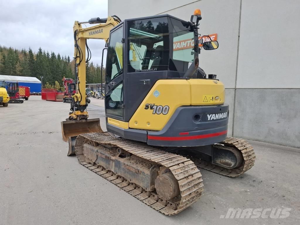 Yanmar SV 100-2A Малые экскаваторы 7т-12т