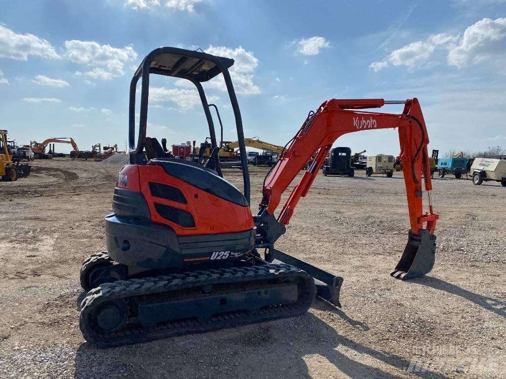 Kubota U 25 Мини-экскаваторы