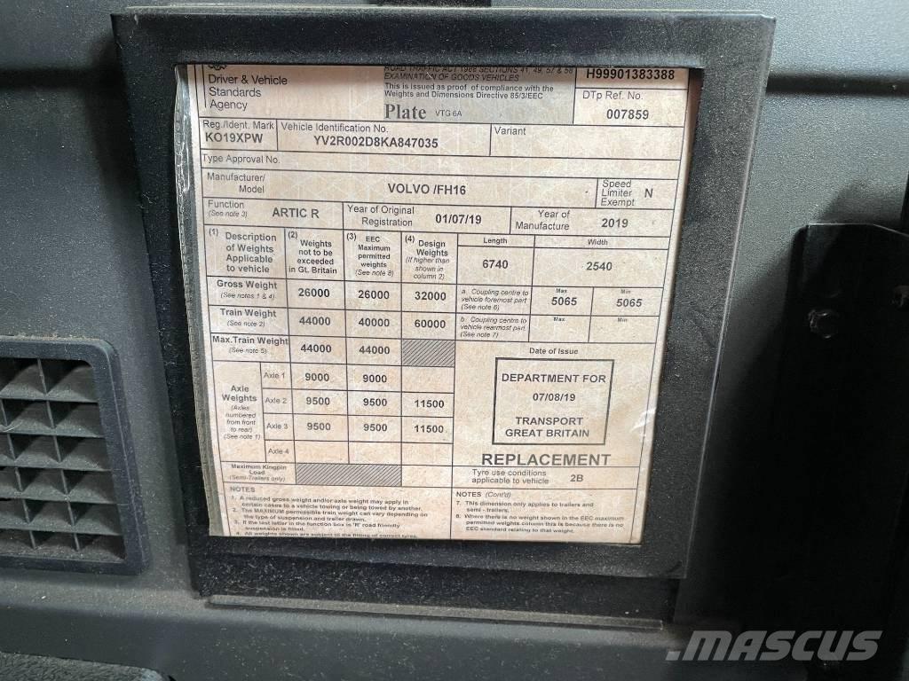 Volvo FH 16 650 Седельные тягачи