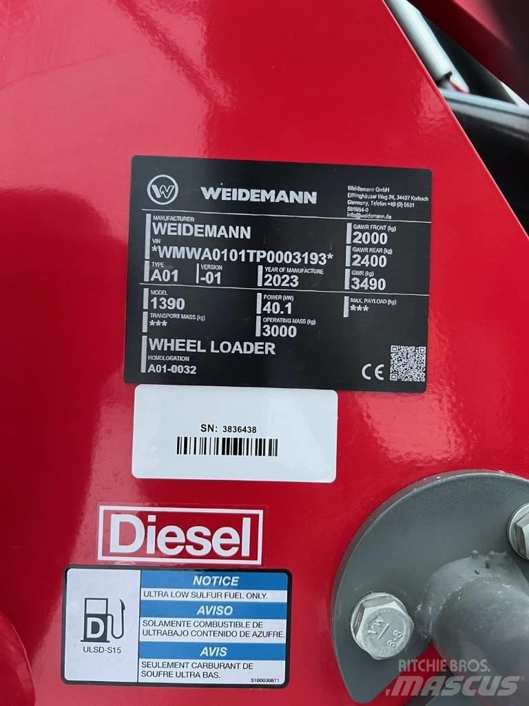 Weidemann 1390 Фронтальные погрузчики