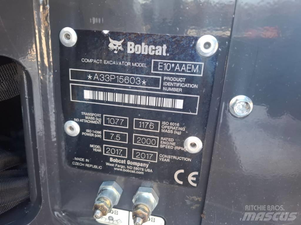 Bobcat E 10 Мини-экскаваторы